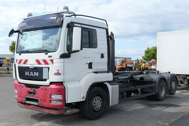 MAN 26.440 TGS, Meiller RK 20.70, Intarder,Lenk-Lift - شاحنة برافعة خطافية: صورة 4 MAN 26.440 TGS, Meiller RK 20.70, Intarder,Lenk-Lift - شاحنة برافعة خطافية: صورة 4