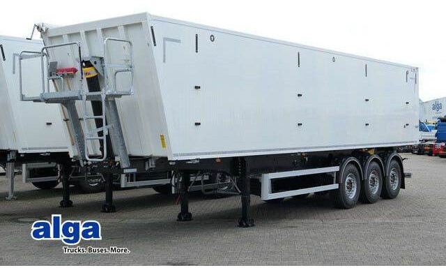 Mega Alu, 56m³, Kombitüren, Getreide, SAF, Luft-Lift - نصف مقطورة قلابة: صورة 1 Mega Alu, 56m³, Kombitüren, Getreide, SAF, Luft-Lift - نصف مقطورة قلابة: صورة 1