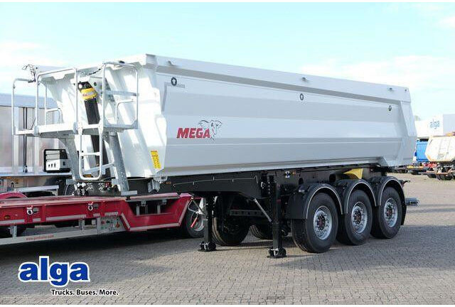 Mega MNW, Stahl, 25m³, Luft-Lift, anliegende Klappe - نصف مقطورة قلابة: صورة 1 Mega MNW, Stahl, 25m³, Luft-Lift, anliegende Klappe - نصف مقطورة قلابة: صورة 1