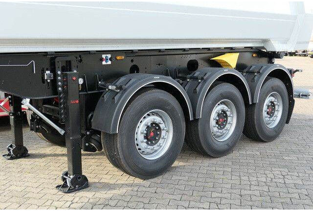 Mega MNW, Stahl, 25m³, Luft-Lift, anliegende Klappe - نصف مقطورة قلابة: صورة 4 Mega MNW, Stahl, 25m³, Luft-Lift, anliegende Klappe - نصف مقطورة قلابة: صورة 4