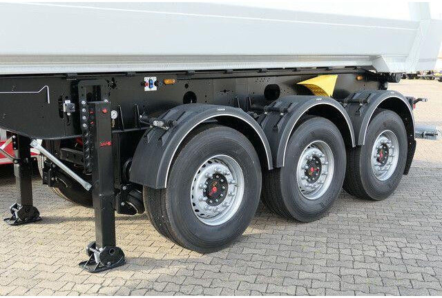 Mega MNW, Stahl, 25m³, Luft-Lift, anliegende Klappe - نصف مقطورة قلابة: صورة 4 Mega MNW, Stahl, 25m³, Luft-Lift, anliegende Klappe - نصف مقطورة قلابة: صورة 4