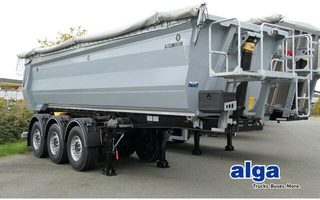 Mega MNW, Stahl, Hardox, 25m³, SAF, Luft-Lift, Plane - نصف مقطورة قلابة: صورة 1 Mega MNW, Stahl, Hardox, 25m³, SAF, Luft-Lift, Plane - نصف مقطورة قلابة: صورة 1