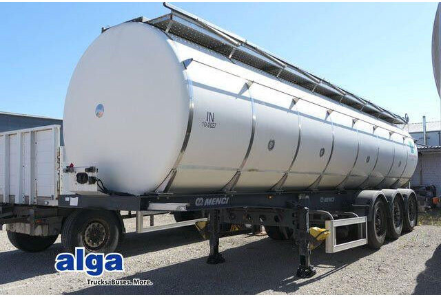 Menci SA 105, Lebensmittel, 32m³, Iso, Spülleitung - نصف مقطورة صهريج: صورة 1 Menci SA 105, Lebensmittel, 32m³, Iso, Spülleitung - نصف مقطورة صهريج: صورة 1