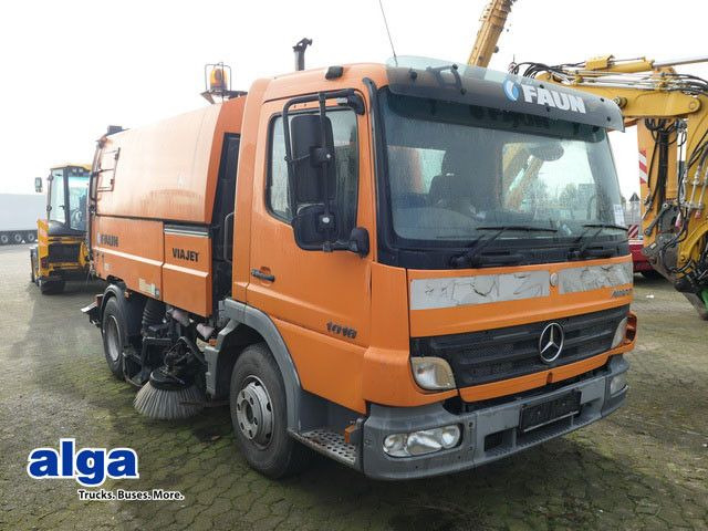 Mercedes-Benz 1018 Atego 4x2, Faun VIAJET 5R, Klima, 73tkm - سياره كنس شوارع: صورة 1 Mercedes-Benz 1018 Atego 4x2, Faun VIAJET 5R, Klima, 73tkm - سياره كنس شوارع: صورة 1