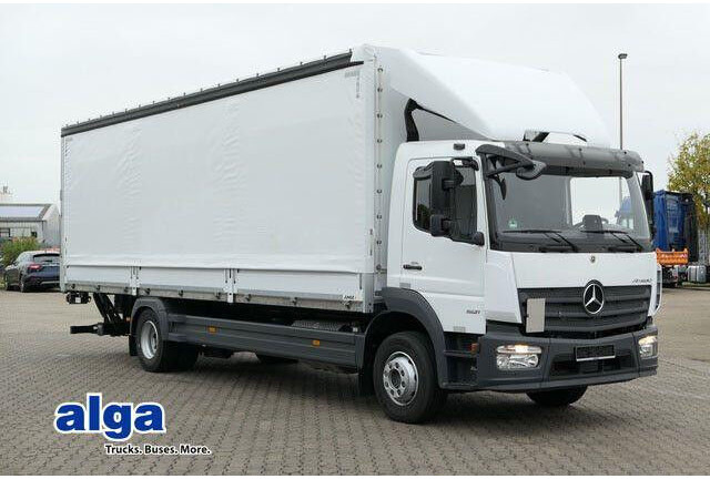 Mercedes-Benz 1521 L Atego 4x2, LBW, Schiebeplane, Klima, Luft - شاحنة ذات ستائر جانبية: صورة 1 Mercedes-Benz 1521 L Atego 4x2, LBW, Schiebeplane, Klima, Luft - شاحنة ذات ستائر جانبية: صورة 1