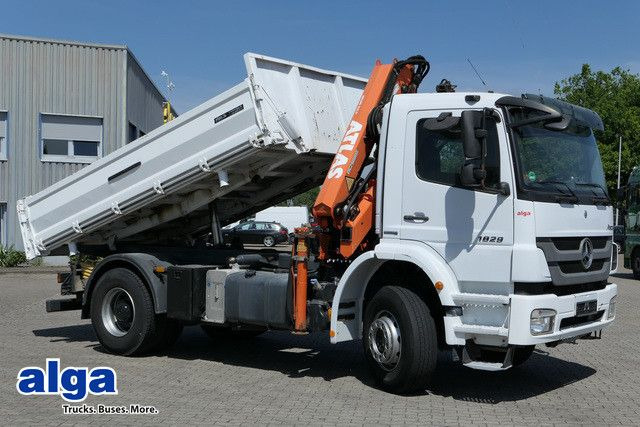 Mercedes-Benz 1829 K Axor, Atlas 116.3-A2L, AHK, Greifer,Klima - شاحنة قلاب, شاحنة كرين: صورة 1 Mercedes-Benz 1829 K Axor, Atlas 116.3-A2L, AHK, Greifer,Klima - شاحنة قلاب, شاحنة كرين: صورة 1