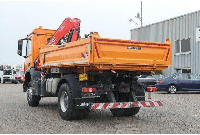 Mercedes-Benz 1835 AK Arocs 4x4, Meiller, Fassi F135AC, Funk - شاحنة قلاب: صورة 4 Mercedes-Benz 1835 AK Arocs 4x4, Meiller, Fassi F135AC, Funk - شاحنة قلاب: صورة 4