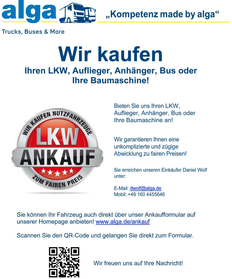 تأجير  Mercedes-Benz 2024 AK 4x4, Tals AK 140.1 A3, Greifersteuerung Mercedes-Benz 2024 AK 4x4, Tals AK 140.1 A3, Greifersteuerung: صورة 16