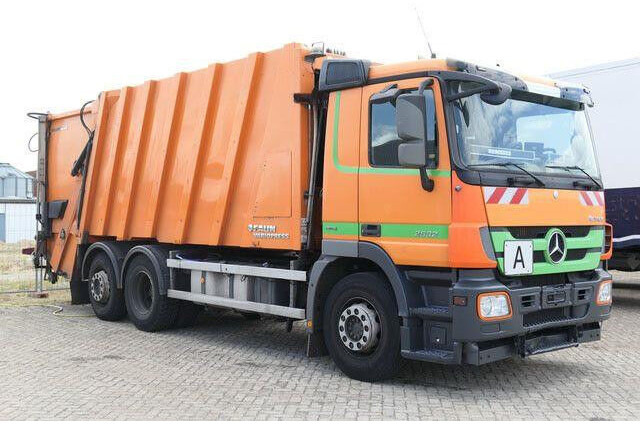 Mercedes-Benz 2532 L Actros 6x2, Faun, Zöller, 24m³, MP3, AC - شاحنة قمامة: صورة 2 Mercedes-Benz 2532 L Actros 6x2, Faun, Zöller, 24m³, MP3, AC - شاحنة قمامة: صورة 2