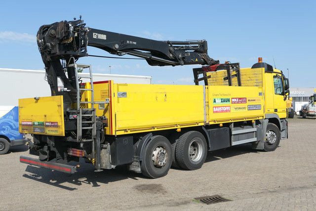 Mercedes-Benz 2536 Actros/MP3/HIAB 211DL/AHK/Klima - شاحنات مسطحة, شاحنة كرين: صورة 5 Mercedes-Benz 2536 Actros/MP3/HIAB 211DL/AHK/Klima - شاحنات مسطحة, شاحنة كرين: صورة 5
