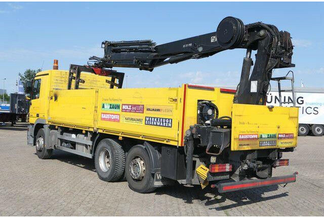 Mercedes-Benz 2536 Actros/MP3/HIAB 211DL/AHK/Klima - شاحنات مسطحة: صورة 2 Mercedes-Benz 2536 Actros/MP3/HIAB 211DL/AHK/Klima - شاحنات مسطحة: صورة 2