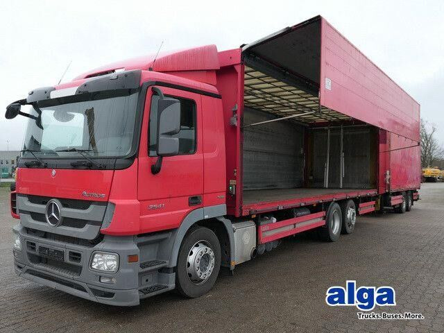 Mercedes-Benz 2541 L NR Actros 6x2, Schwenkwand, Klima, Lift - شاحنة صندوقية: صورة 1 Mercedes-Benz 2541 L NR Actros 6x2, Schwenkwand, Klima, Lift - شاحنة صندوقية: صورة 1