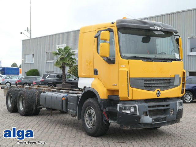 Renault 460 Premium Lander 6x4, Retarder, 10Räder, Klima - شاحنة بهيكل معدني للمقصورة: صورة 1 Renault 460 Premium Lander 6x4, Retarder, 10Räder, Klima - شاحنة بهيكل معدني للمقصورة: صورة 1