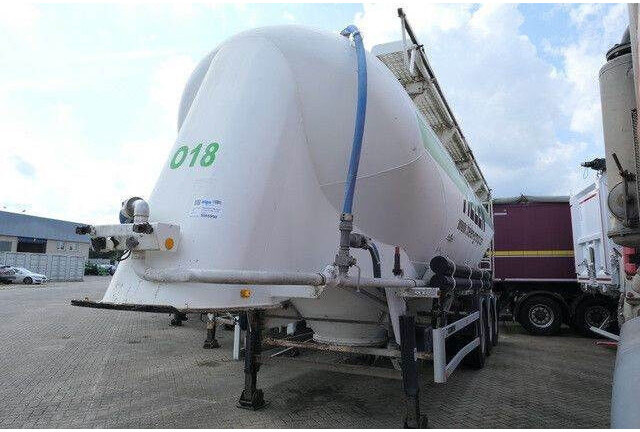 SPITZER SF 2737 PI, Zement, 37m³, Alu-Felgen, 1 Kammer - نصف مقطورة صهريج: صورة 2 SPITZER SF 2737 PI, Zement, 37m³, Alu-Felgen, 1 Kammer - نصف مقطورة صهريج: صورة 2