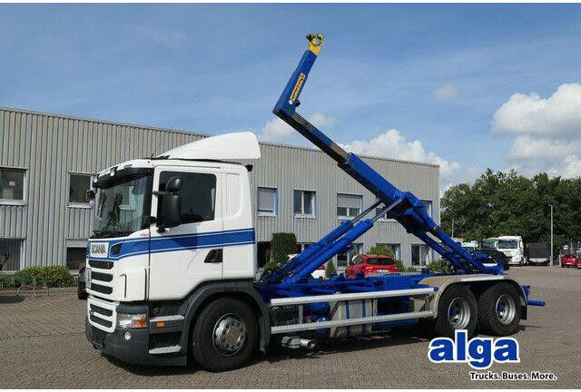 Scania G 440 / R 450, Hyvalift HVL 11094, Retarder, AC - شاحنة برافعة خطافية: صورة 1 Scania G 440 / R 450, Hyvalift HVL 11094, Retarder, AC - شاحنة برافعة خطافية: صورة 1