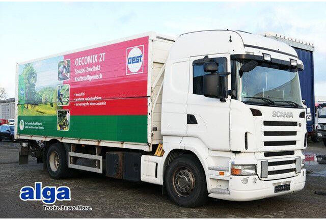 Scania R 420 4X2, Schwenkwand, LBW 2,0to., Retarder, AC - شاحنة صندوقية: صورة 4 Scania R 420 4X2, Schwenkwand, LBW 2,0to., Retarder, AC - شاحنة صندوقية: صورة 4