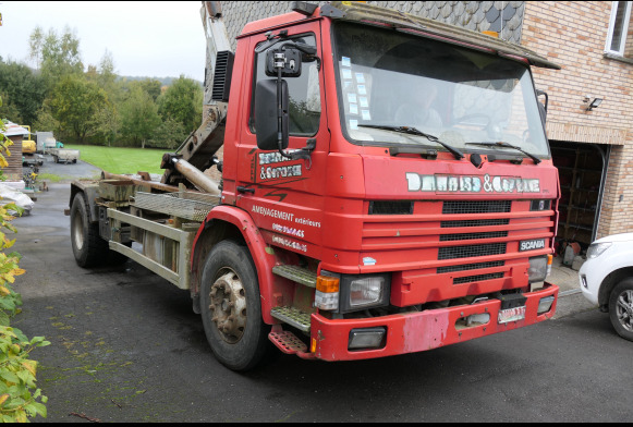 Camion porte container Scania P93ML4X2Z1 (1995-844.006 km) - شاحنة برافعة خطافية: صورة 2 Camion porte container Scania P93ML4X2Z1 (1995-844.006 km) - شاحنة برافعة خطافية: صورة 2
