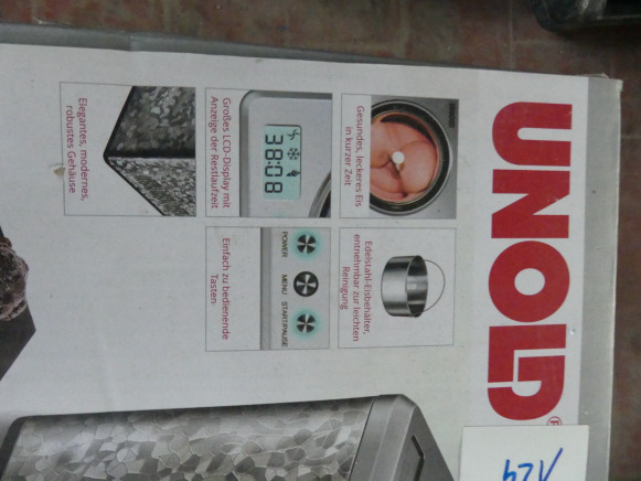 Machines de production glace Unold - آلة الغذاء: صورة 3 Machines de production glace Unold - آلة الغذاء: صورة 3