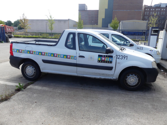 REF:12391 - Camionnette pickup Dacia Logan 1.5 DCI (2011-175.387 km) - شاحنة البيك أب: صورة 4 REF:12391 - Camionnette pickup Dacia Logan 1.5 DCI (2011-175.387 km) - شاحنة البيك أب: صورة 4