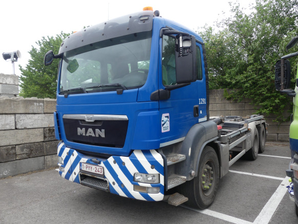 REF:1291 - Camion porte container MAN TGS (2014-500.187 km) - ناقلة حاويات/ شاحنة حاويات: صورة 1 REF:1291 - Camion porte container MAN TGS (2014-500.187 km) - ناقلة حاويات/ شاحنة حاويات: صورة 1