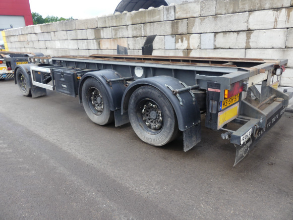 REF:WS-SH-57 - Remorque porte container GS Meppel ALC-2700N - ناقل حاوية/ مقطورة بحاوية: صورة 2 REF:WS-SH-57 - Remorque porte container GS Meppel ALC-2700N - ناقل حاوية/ مقطورة بحاوية: صورة 2