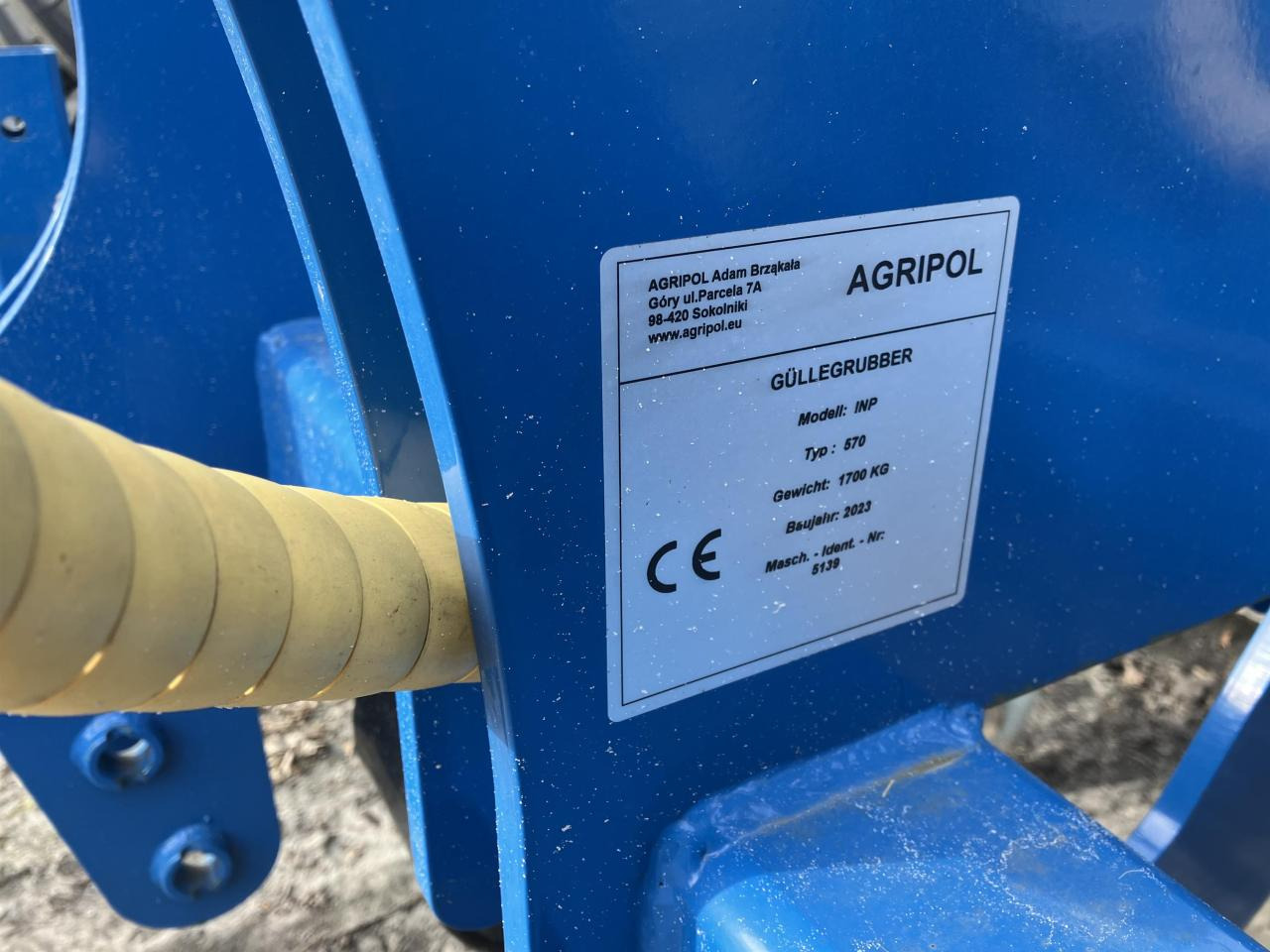 Agripol 4,8m mit Walze - حاقن الطين: صورة 2 Agripol 4,8m mit Walze - حاقن الطين: صورة 2