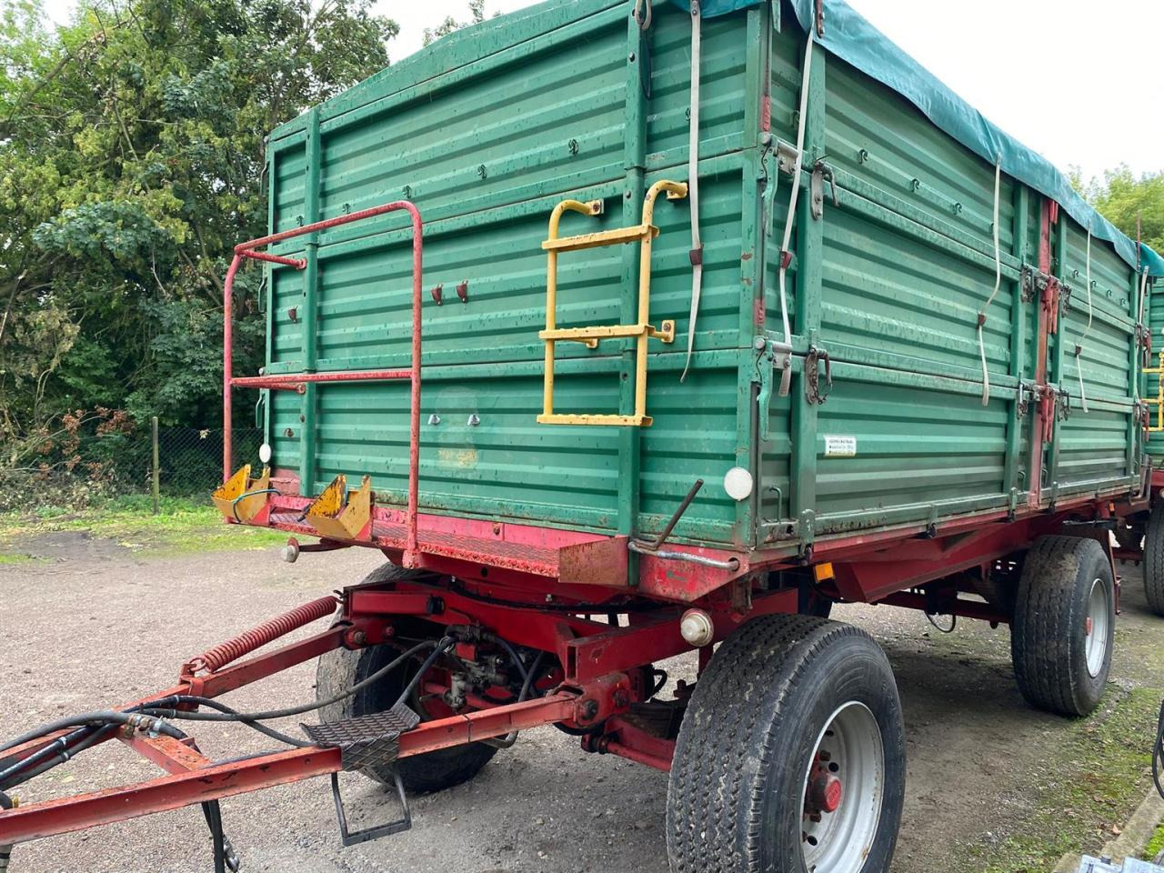 Agromet T-149 - مقطورة قلابة: صورة 1 Agromet T-149 - مقطورة قلابة: صورة 1