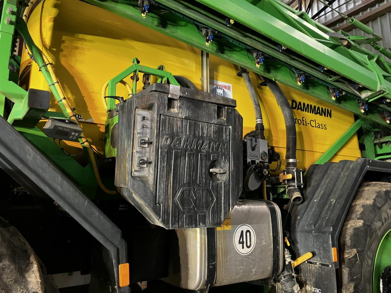 Dammann DT 2500H - رشاش مسحوب: صورة 4 Dammann DT 2500H - رشاش مسحوب: صورة 4