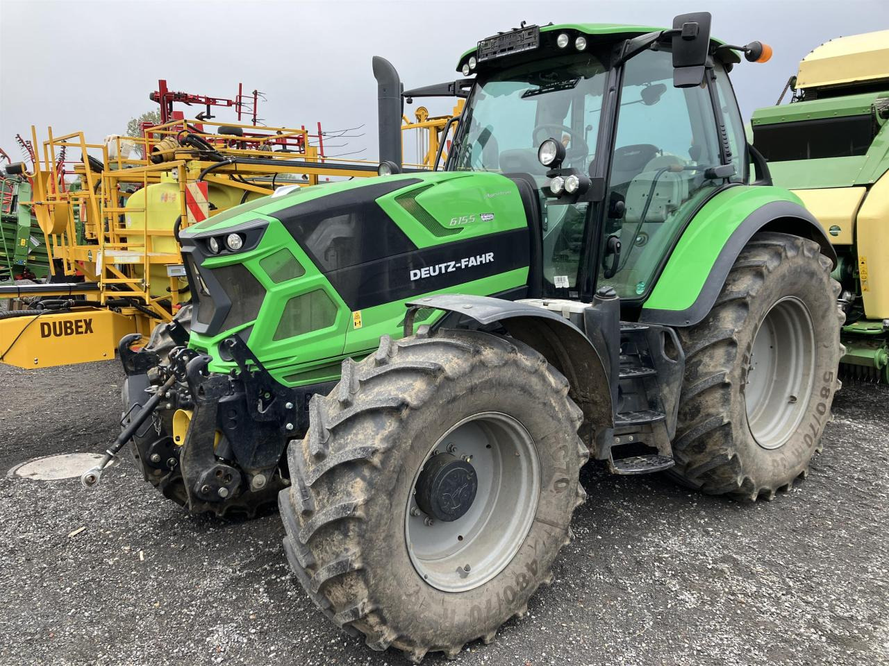 Deutz-Fahr 6155P - جرار: صورة 1 Deutz-Fahr 6155P - جرار: صورة 1