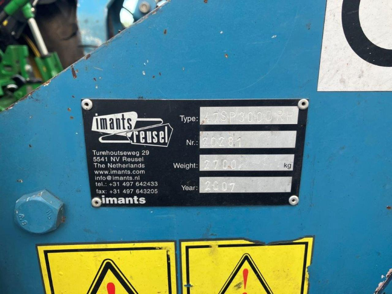 Imants 47 SP 300 DRH - معدات حرث التربة: صورة 3 Imants 47 SP 300 DRH - معدات حرث التربة: صورة 3
