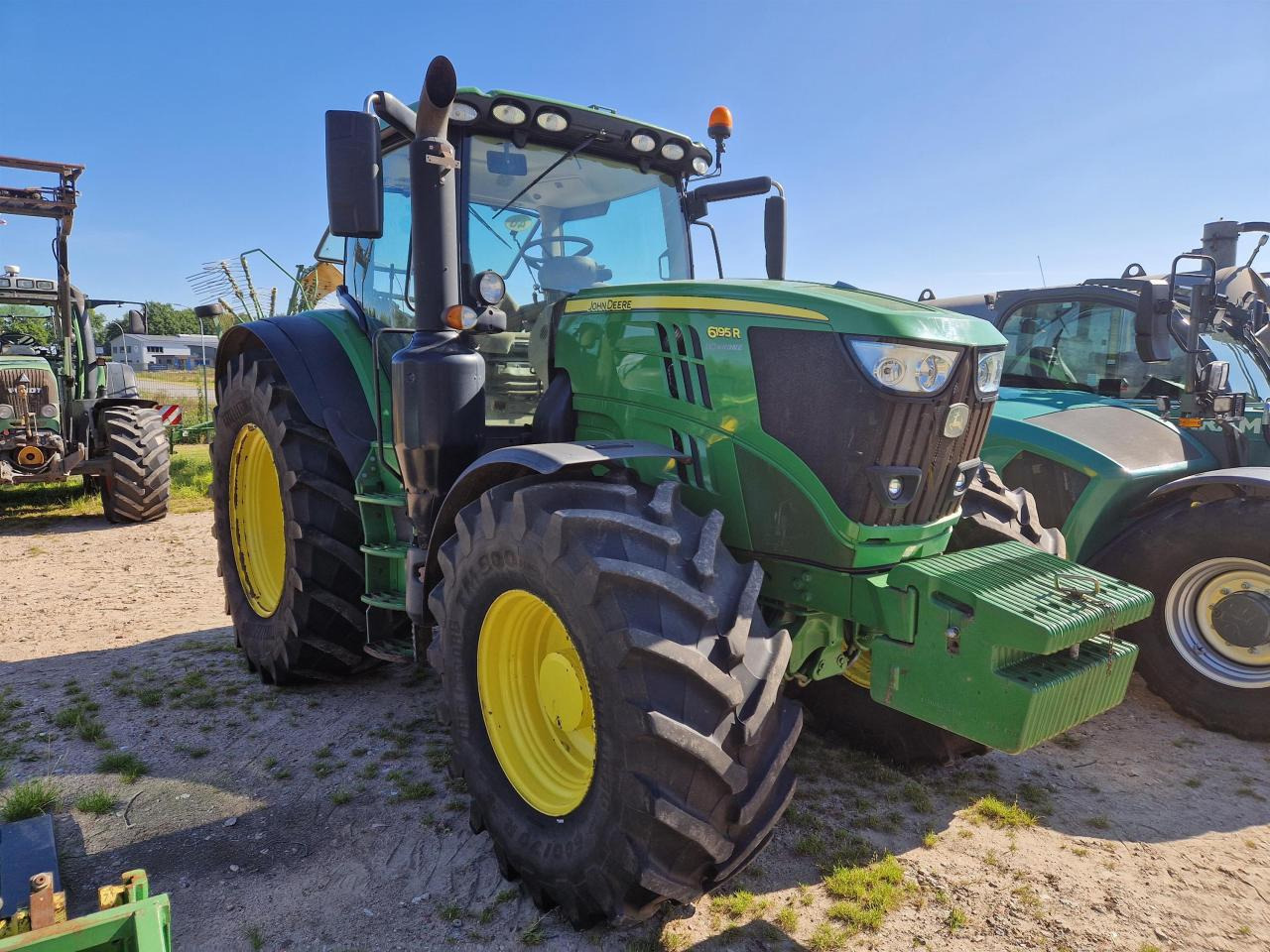 John Deere 6195R - جرار: صورة 2 John Deere 6195R - جرار: صورة 2