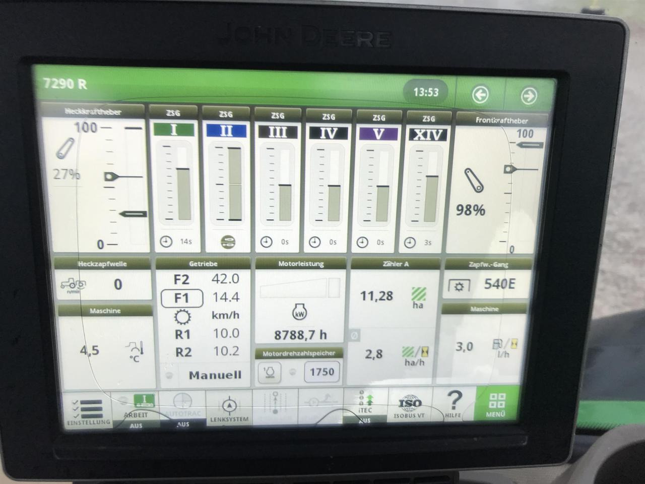 جرار John Deere 7290R: صورة 10