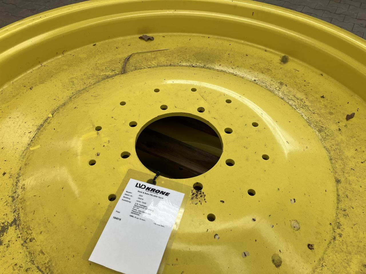 Kock & Sohn 13x50 - إطارات - آلات زراعية: صورة 2 Kock & Sohn 13x50 - إطارات - آلات زراعية: صورة 2