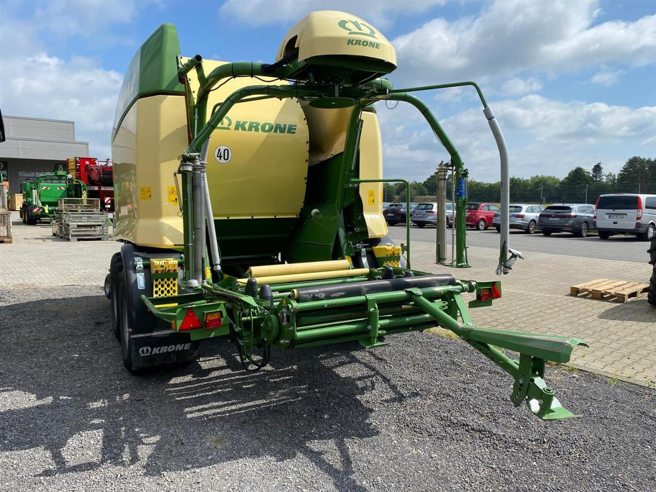Krone CV 150 XC x-treme - آلة بالات دائرية: صورة 3 Krone CV 150 XC x-treme - آلة بالات دائرية: صورة 3