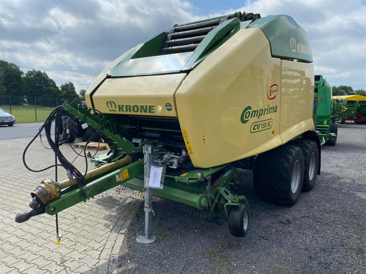 Krone CV 150 XC x-treme - آلة بالات دائرية: صورة 4 Krone CV 150 XC x-treme - آلة بالات دائرية: صورة 4