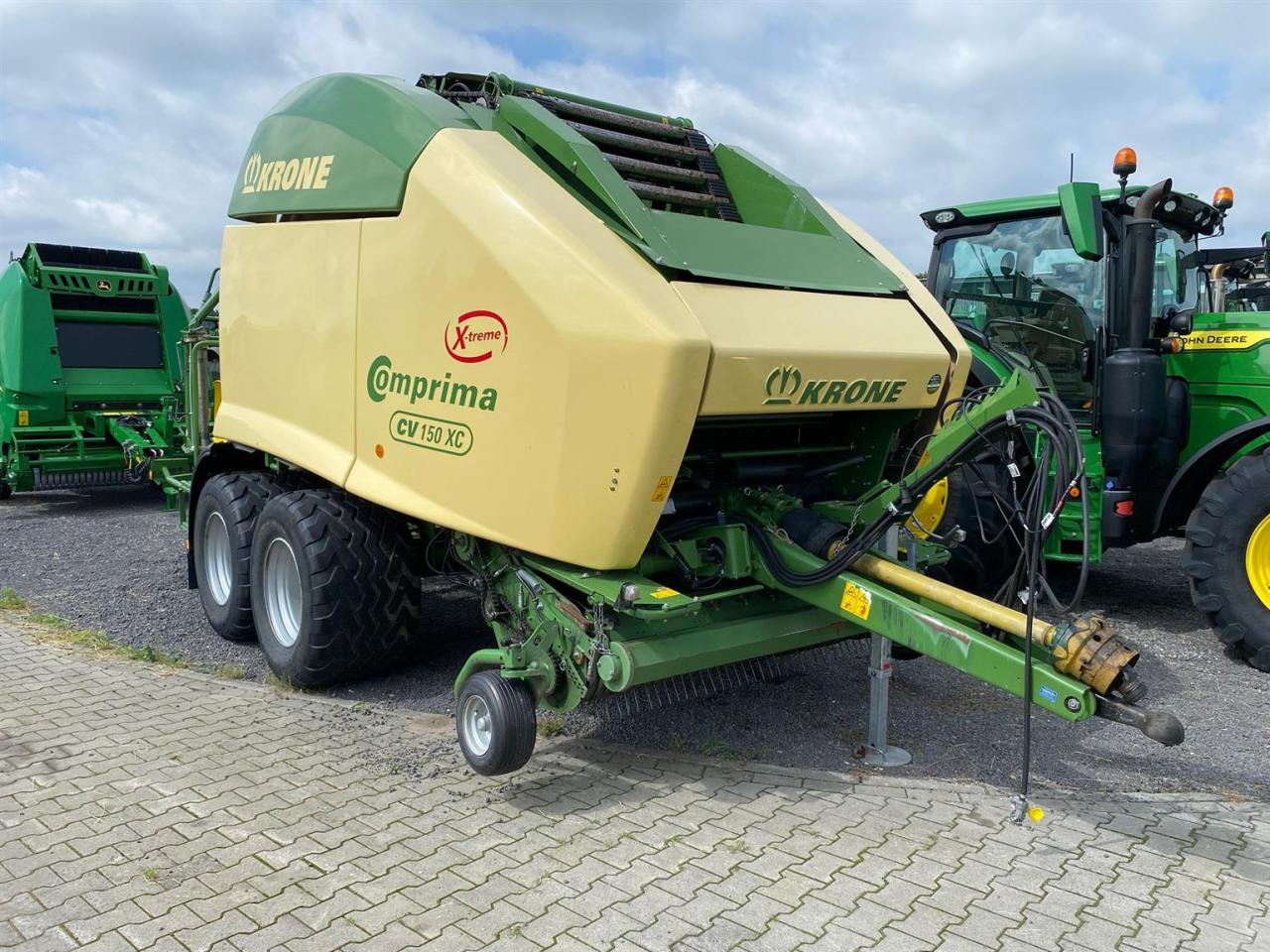 Krone CV 150 XC x-treme - آلة بالات دائرية: صورة 1 Krone CV 150 XC x-treme - آلة بالات دائرية: صورة 1