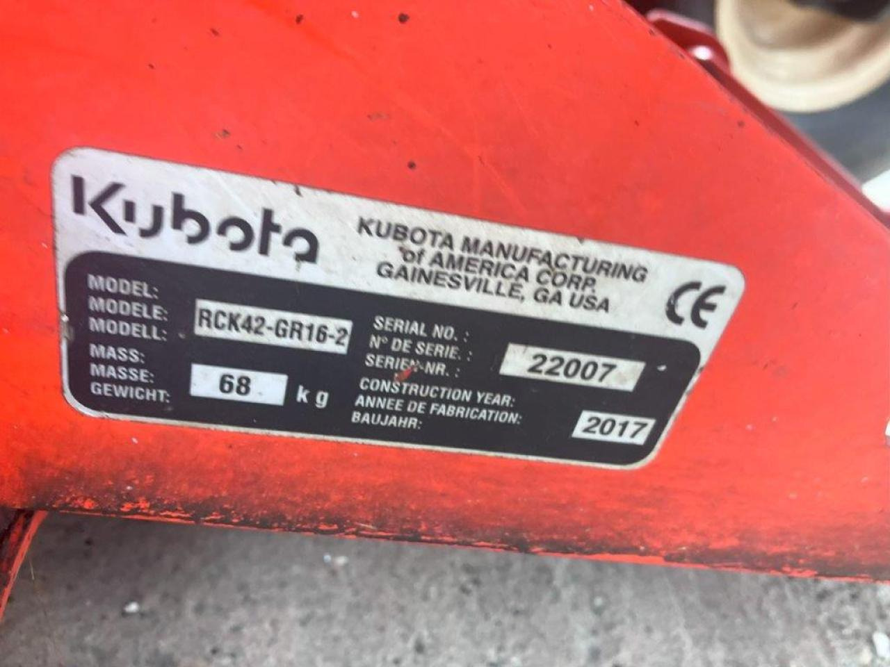 Kubota GR1600-ID-II - جزازة عشب الحدائق: صورة 2 Kubota GR1600-ID-II - جزازة عشب الحدائق: صورة 2