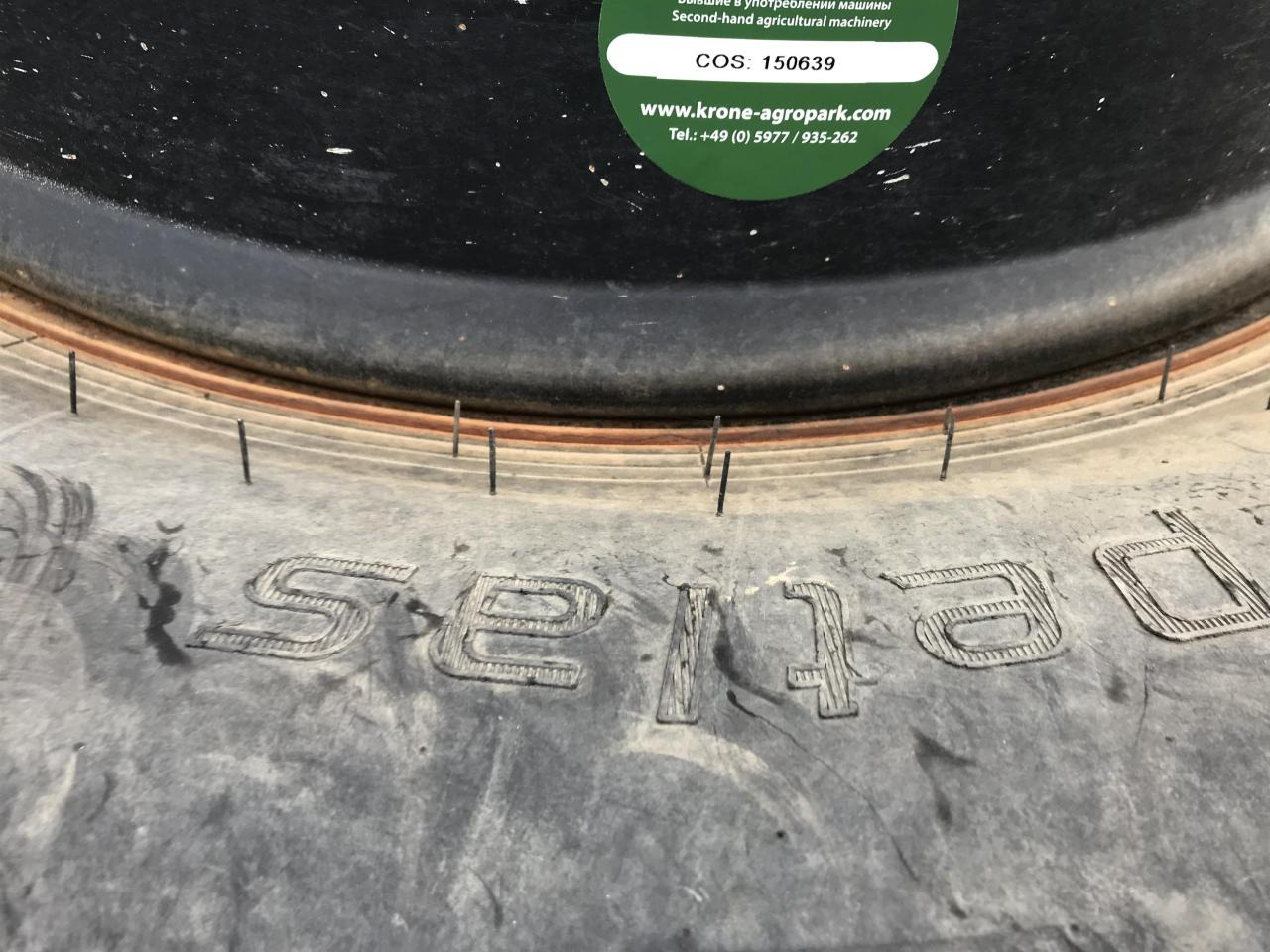 Petlas 600/65R34 - إطارات - آلات زراعية: صورة 3 Petlas 600/65R34 - إطارات - آلات زراعية: صورة 3