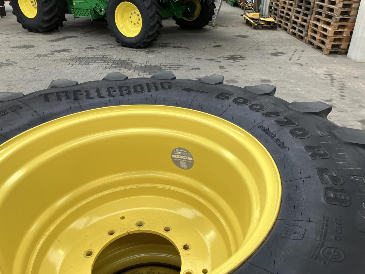 Trelleborg 600/70R28 - إطارات - آلات زراعية: صورة 5 Trelleborg 600/70R28 - إطارات - آلات زراعية: صورة 5