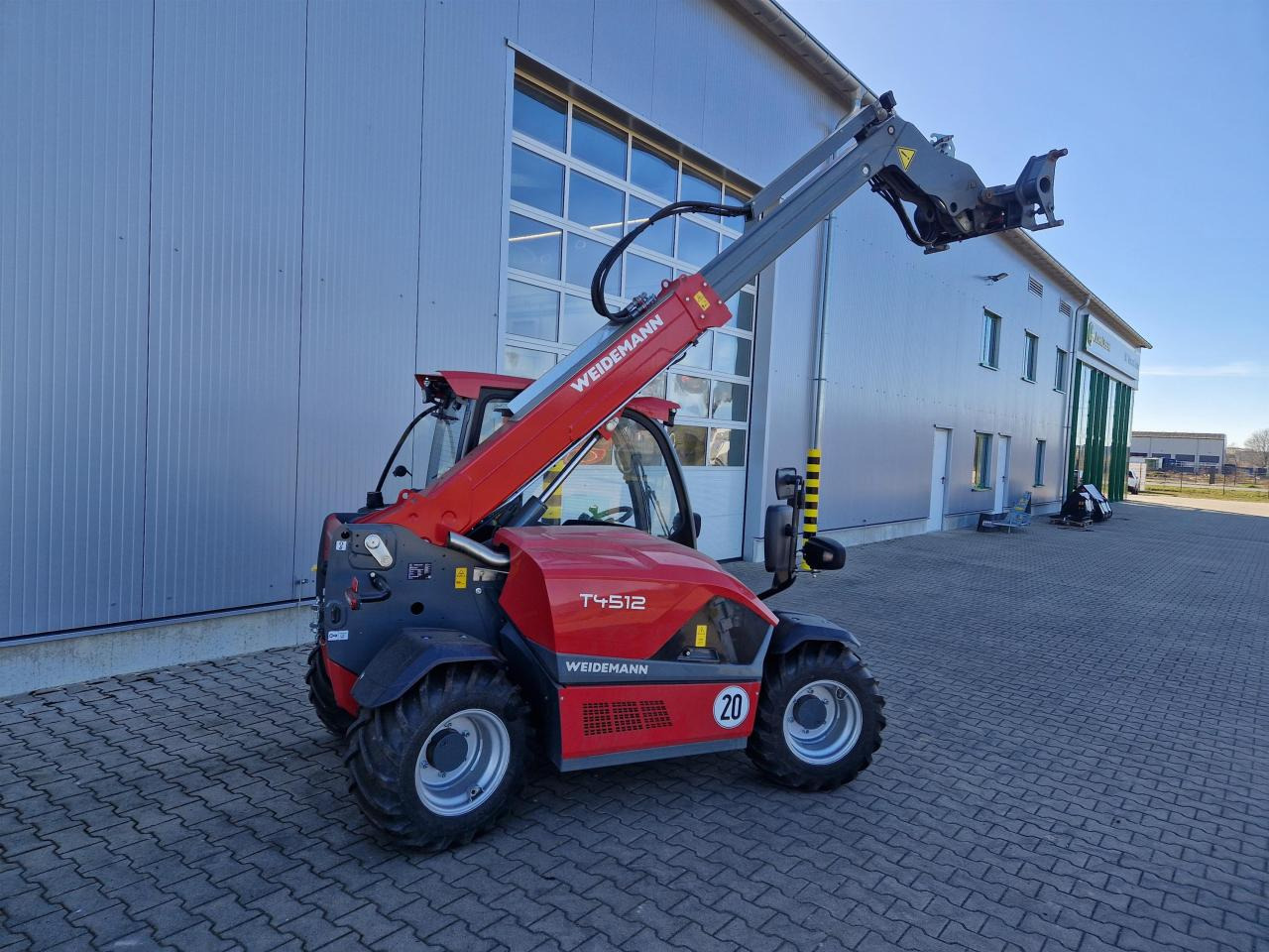 Weidemann T4512 - آلة رفع ونقل تلسكوبية: صورة 5 Weidemann T4512 - آلة رفع ونقل تلسكوبية: صورة 5