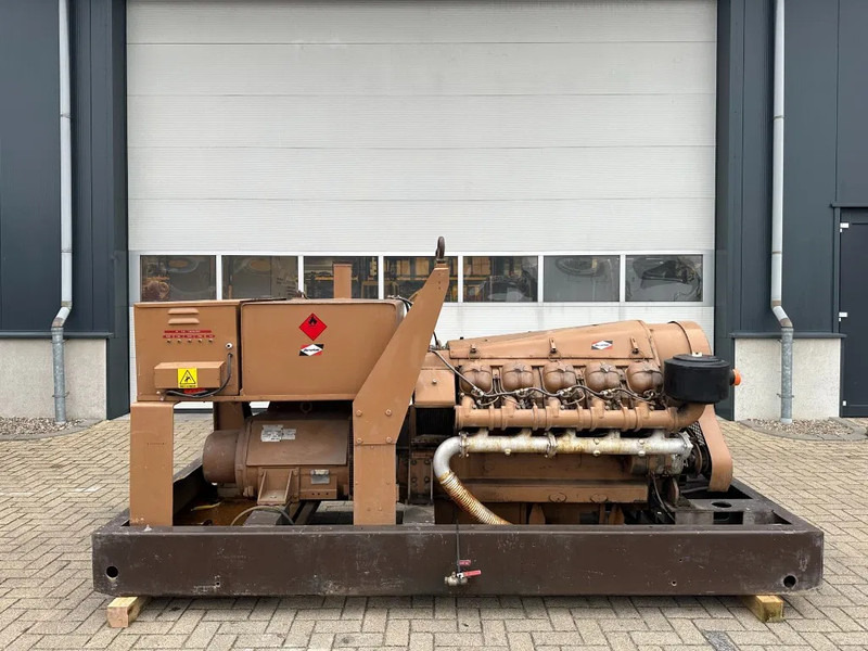 Alsthom V102 unelec 140 kVA generatorset ex Emergency Noodstroom Aggregaat - مجموعة المولد: صورة 1 Alsthom V102 unelec 140 kVA generatorset ex Emergency Noodstroom Aggregaat - مجموعة المولد: صورة 1