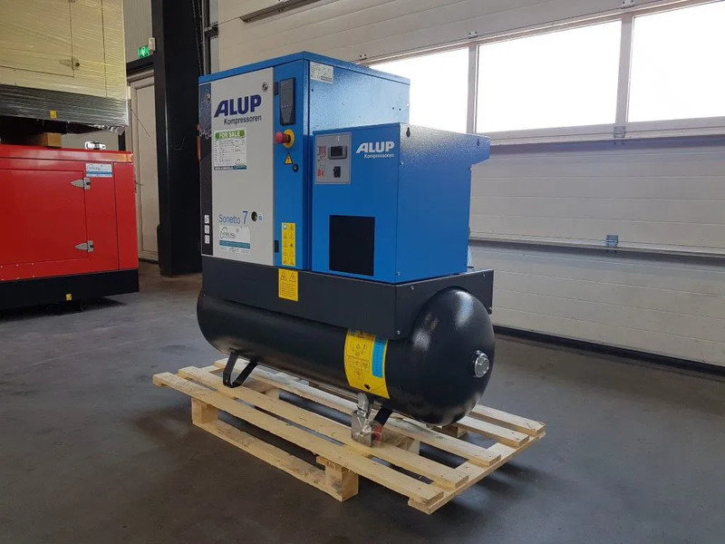 Alup Sonetto 7.5 + 200 Elektrische Schroefcompressor met ketel en droger 5.5 kW 750 L / min 10 Bar - ضاغط هوائي: صورة 4 Alup Sonetto 7.5 + 200 Elektrische Schroefcompressor met ketel en droger 5.5 kW 750 L / min 10 Bar - ضاغط هوائي: صورة 4