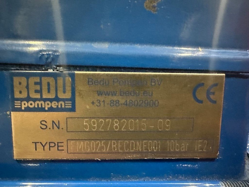 BEDU FMG025/BECDNE001 Tandwielpomp Zelfaanzuigend Brandstofpomp 70 L / min 10 Bar - مضخة مياه: صورة 3 BEDU FMG025/BECDNE001 Tandwielpomp Zelfaanzuigend Brandstofpomp 70 L / min 10 Bar - مضخة مياه: صورة 3