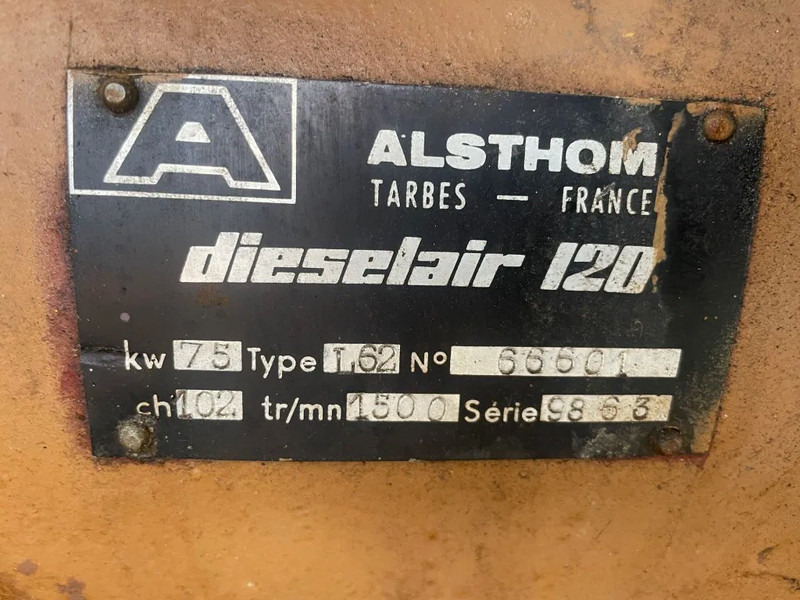 Dieselair Alsthom Unelec 85 kVA noodstroom generatorset ex Emergency - مجموعة المولد: صورة 3 Dieselair Alsthom Unelec 85 kVA noodstroom generatorset ex Emergency - مجموعة المولد: صورة 3