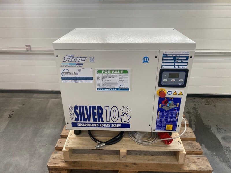 Fiac New Silver 10 Silent 7.5 kW 860 L / min 10 bar Elektrische Schroefcompressor - ضاغط هوائي: صورة 2 Fiac New Silver 10 Silent 7.5 kW 860 L / min 10 bar Elektrische Schroefcompressor - ضاغط هوائي: صورة 2