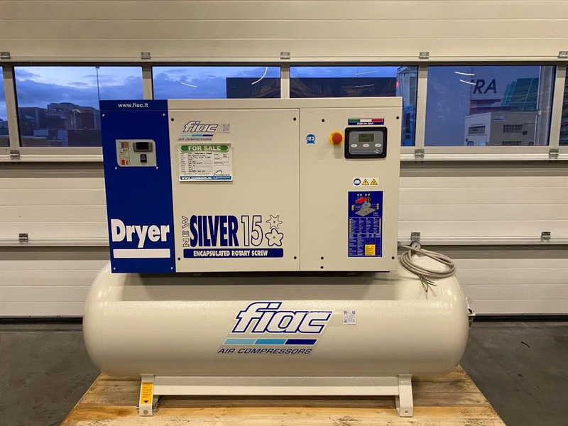 Fiac NewSilver D 15 / 500 NewSilver D 15 / 500 - 1430 L / min 11 kW 10 bar Elektrische Schroefcompressor + Droger - ضاغط هوائي: صورة 2 Fiac NewSilver D 15 / 500 NewSilver D 15 / 500 - 1430 L / min 11 kW 10 bar Elektrische Schroefcompressor + Droger - ضاغط هوائي: صورة 2