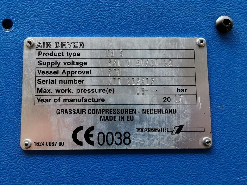 Grassair DB 3 16 bar absorptie luchtdroger - ضاغط هوائي: صورة 2 Grassair DB 3 16 bar absorptie luchtdroger - ضاغط هوائي: صورة 2