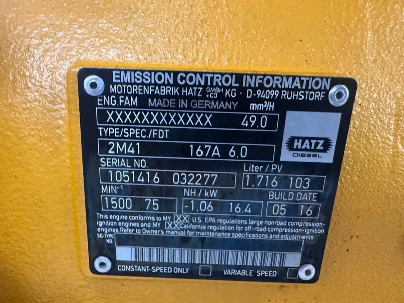 Hatz 2M41 Stamford 17.5 kVA generatorset - مجموعة المولد: صورة 3 Hatz 2M41 Stamford 17.5 kVA generatorset - مجموعة المولد: صورة 3