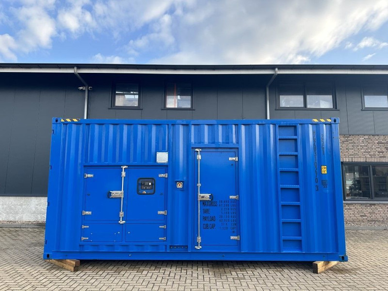 Mitsubishi S12H-PTA Leroy Somer 1100 kVA Supersilent generatorset in 20 ft container New ! - مجموعة المولد: صورة 1 Mitsubishi S12H-PTA Leroy Somer 1100 kVA Supersilent generatorset in 20 ft container New ! - مجموعة المولد: صورة 1