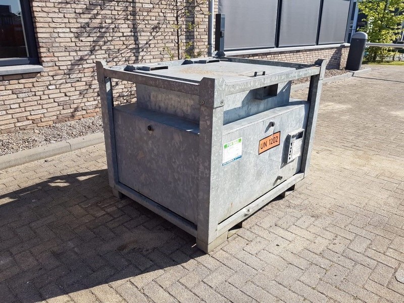 OTTO 1000 liter dieseltank IBC Gegalvaniseerd as New ! - خزان تخزين: صورة 2 OTTO 1000 liter dieseltank IBC Gegalvaniseerd as New ! - خزان تخزين: صورة 2